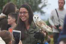 Participant at Revealing Our Raptors Event